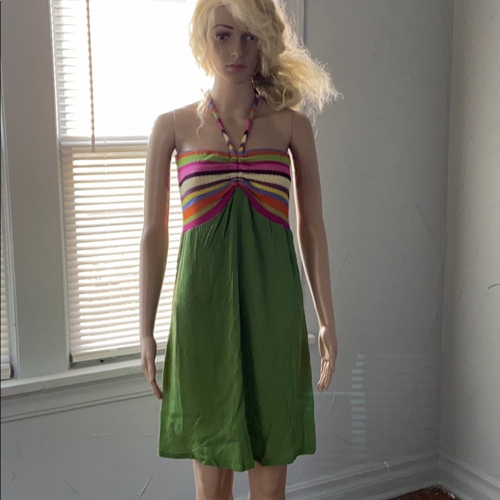 Sacred Threads Halter Top Dress